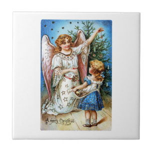 Azulejo De Cerâmica Angel Natal