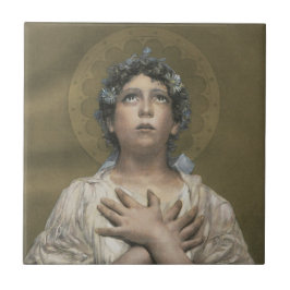 Azulejo De Cerâmica Angel Natal (por Erulo Eroli)