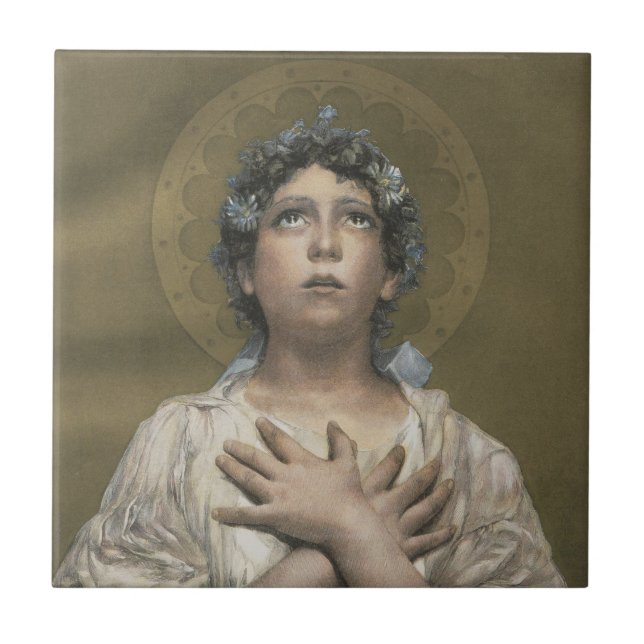 Azulejo De Cerâmica Angel Natal (por Erulo Eroli) (Frente)