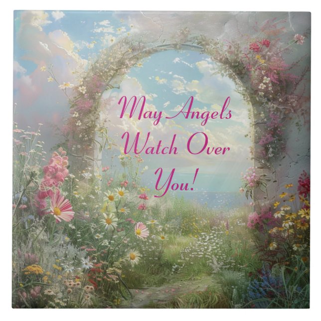 AZULEJO DE CERÂMICA  ANGEL WATCH TILE (Frente)