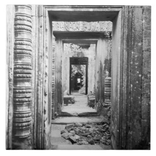 Azulejo De Cerâmica Angkor Camboja, Portais Preah Khan