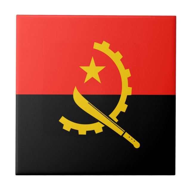 Azulejo De Cerâmica Angola (Frente)
