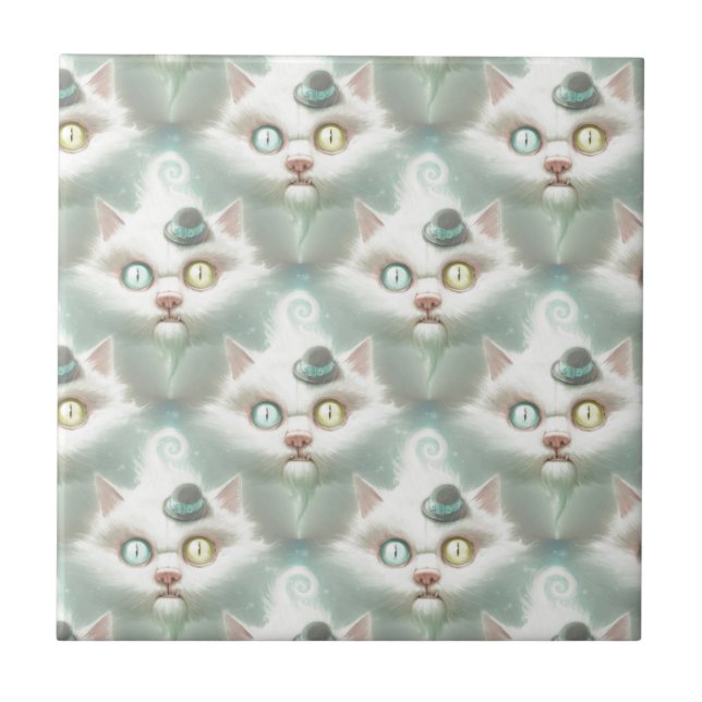 Azulejo De Cerâmica Angora turco (Frente)