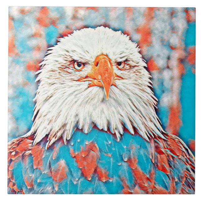 Azulejo De Cerâmica AnimalMix_Bird_024 (Frente)
