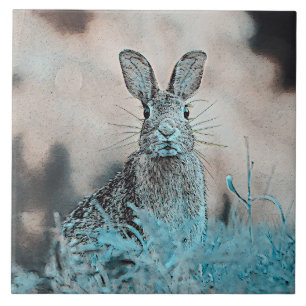 Azulejo De Cerâmica AnimalMix_Rabbit_024