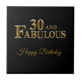 Azulejo De Cerâmica Aniversário de 30 anos