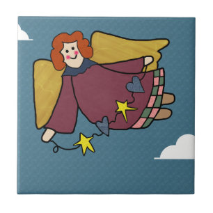 Azulejo De Cerâmica Anjo