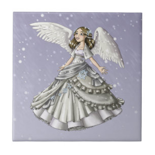 Azulejo De Cerâmica Anjo da neve