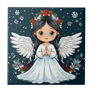 Azulejo De Cerâmica anjo do dia dos namorados