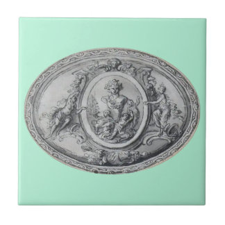 Azulejo De Cerâmica Anjos Antiguos e Deuses Arte Romana Grega