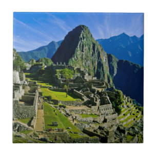 Azulejo De Cerâmica Antiga Machu Picchu, último refúgio dos 2