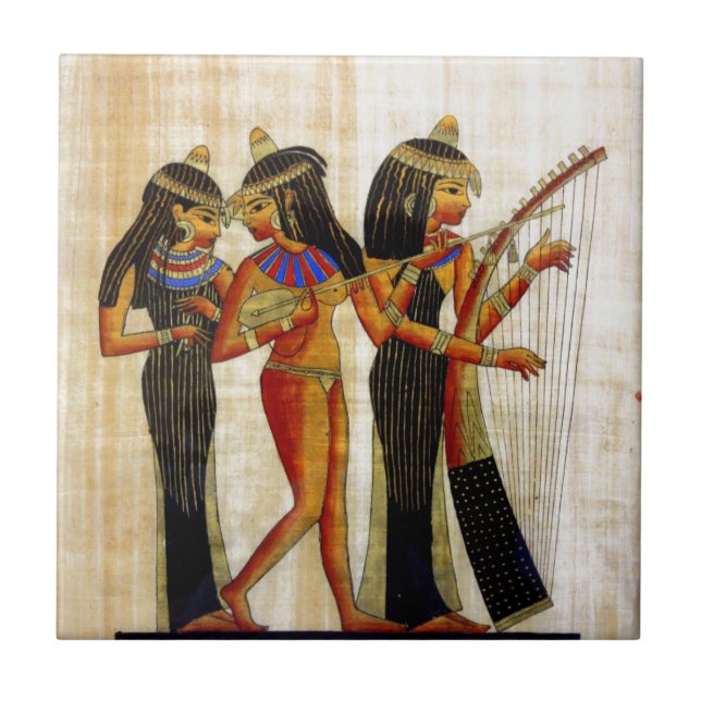 Azulejo De Cerâmica Antigo Egito 7 (Frente)