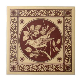 Azulejo De Cerâmica Antiguidade Transferware da reprodução VT0006