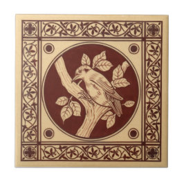 Azulejo De Cerâmica Antiguidade Transferware da reprodução VT0008