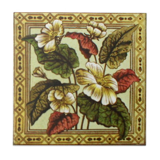 Azulejo De Cerâmica Antiguidade Transferware da reprodução VT0018