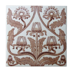 Azulejo De Cerâmica Antiguidade Transferware da reprodução VT0029
