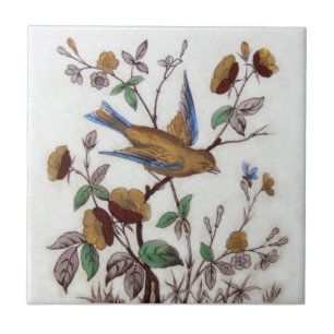 Azulejo De Cerâmica Antiguidade Transferware da reprodução VT0031