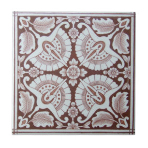 Azulejo De Cerâmica Antiguidade Transferware da reprodução VT0048