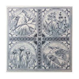 Azulejo De Cerâmica Antiguidade Transferware da reprodução VT0050