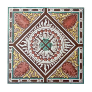 Azulejo De Cerâmica Antiguidade Transferware da reprodução VT0057