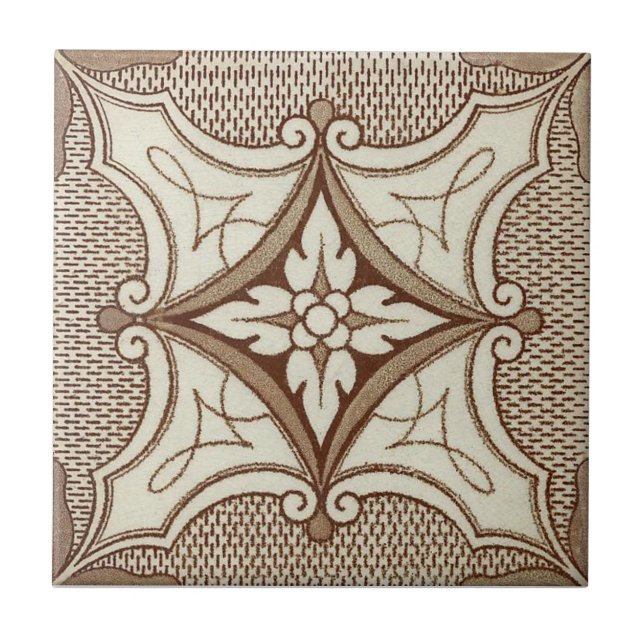 Azulejo De Cerâmica Antiguidade Transferware da reprodução VT0073 (Frente)