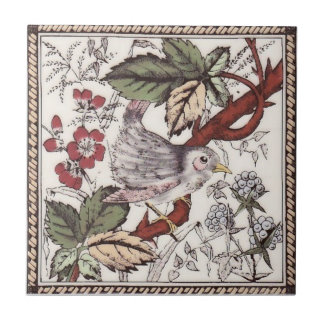Azulejo De Cerâmica Antiguidade Transferware da reprodução VT0082