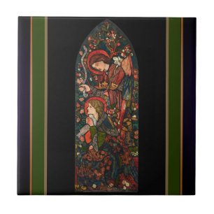 Azulejo De Cerâmica Anunciação