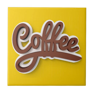 Azulejo De Cerâmica Apenas café! ☕️