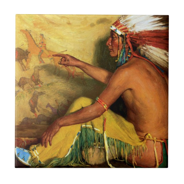 Azulejo De Cerâmica Apontar com Orgulho para seu Registro (Frente)