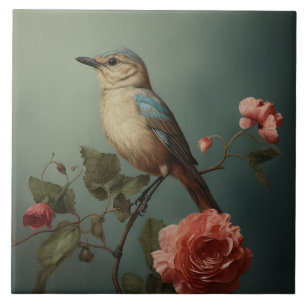 Azulejo De Cerâmica Appalachian Morning Bird