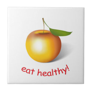 Azulejo De Cerâmica Apple 3-d