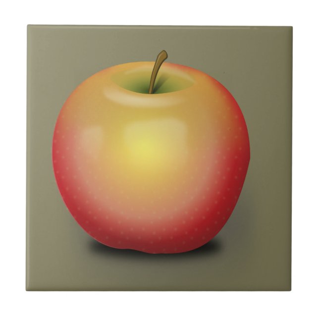 Azulejo De Cerâmica Apple Maintosh (Frente)