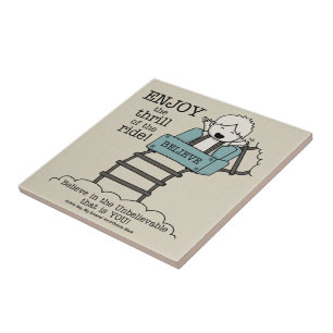 Azulejo De Cerâmica Aproveite a corrida