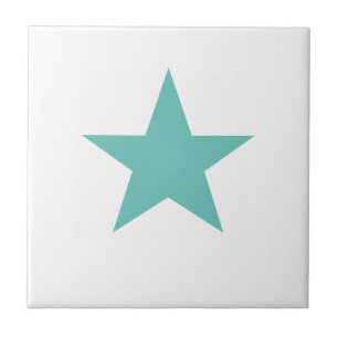 Azulejo De Cerâmica Aqua Star