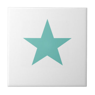 Azulejo De Cerâmica Aqua Star