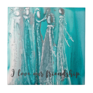 Azulejo De Cerâmica Aqua Turquoise