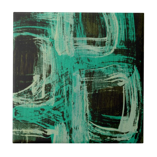 Azulejo De Cerâmica Aquamarine Windows I (Frente)