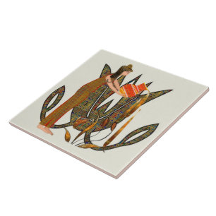 Azulejo De Cerâmica Aquário dos Antigos