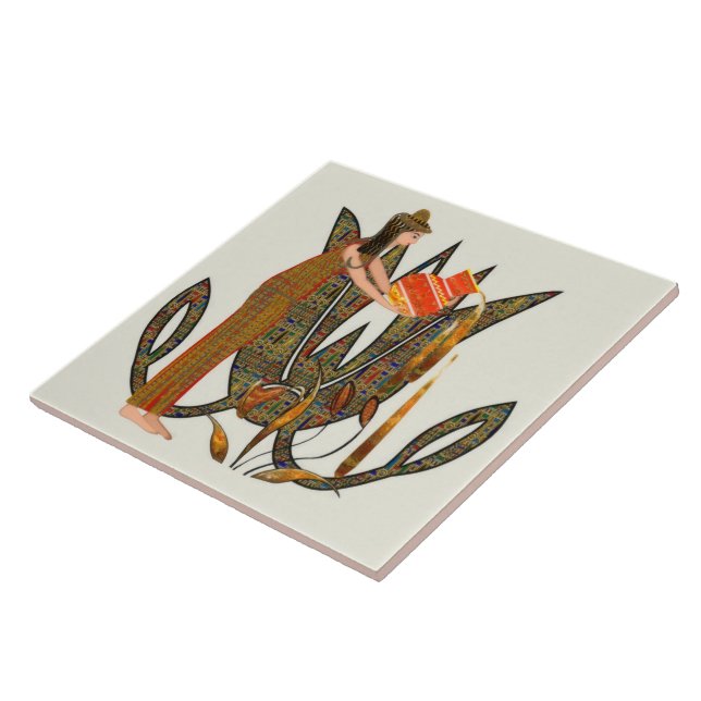 Azulejo De Cerâmica Aquário dos Antigos (Lateral)