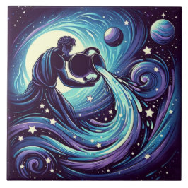 Azulejo De Cerâmica Aquarius Também