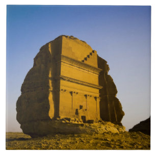 Azulejo De Cerâmica Arábia Saudita, local de Madain Saleh, antiga 4