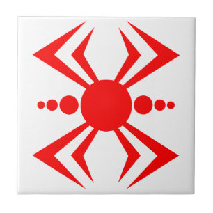 Azulejo De Cerâmica Aranha Japonesa