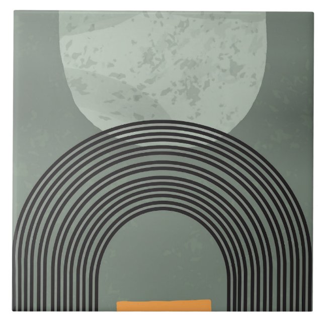 Azulejo De Cerâmica Arco-íris (Frente)