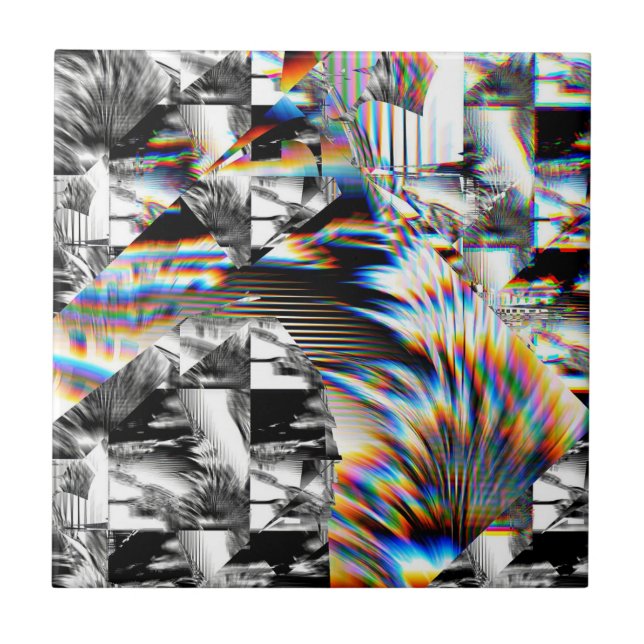 Azulejo De Cerâmica Arco-Íris Assalto (Frente)