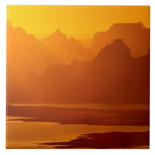 Azulejo De Cerâmica Área Nacional de Recriação de Glen Canyon (Frente)