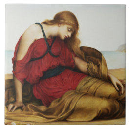 Azulejo De Cerâmica Ariadne em Naxos (Mito Grego Clássico)