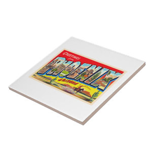 Azulejo De Cerâmica Arizona Phoenix AZ Vintage - Letra grande postal 1