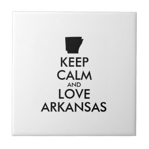 Azulejo De Cerâmica ARKANSAS DE MANUTENÇÃO E AMOR personalizáveis