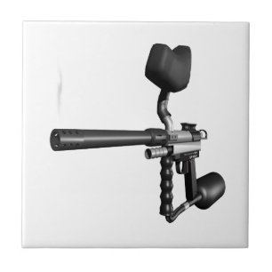 Azulejo De Cerâmica Arma 4 do Paintball