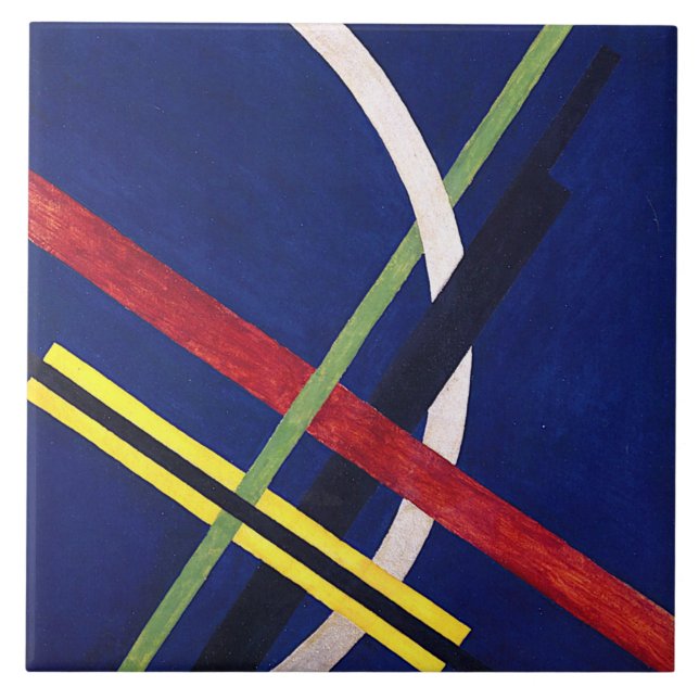 Azulejo De Cerâmica Arquitetura 1 de Laszlo Moholy-Nagy (Frente)